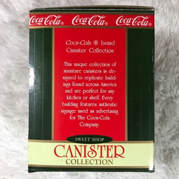 Vintage Coca-Cola Canister Collection 'Sweet Shop' Miniature Canister - Picture 4 of 8